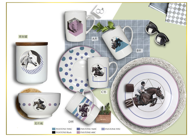 Animal Series Ceramic Tableware